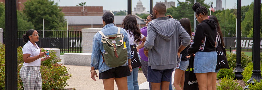 Group Visit Tour of Campus