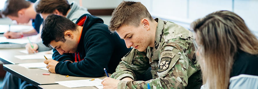 Students Taking Examination