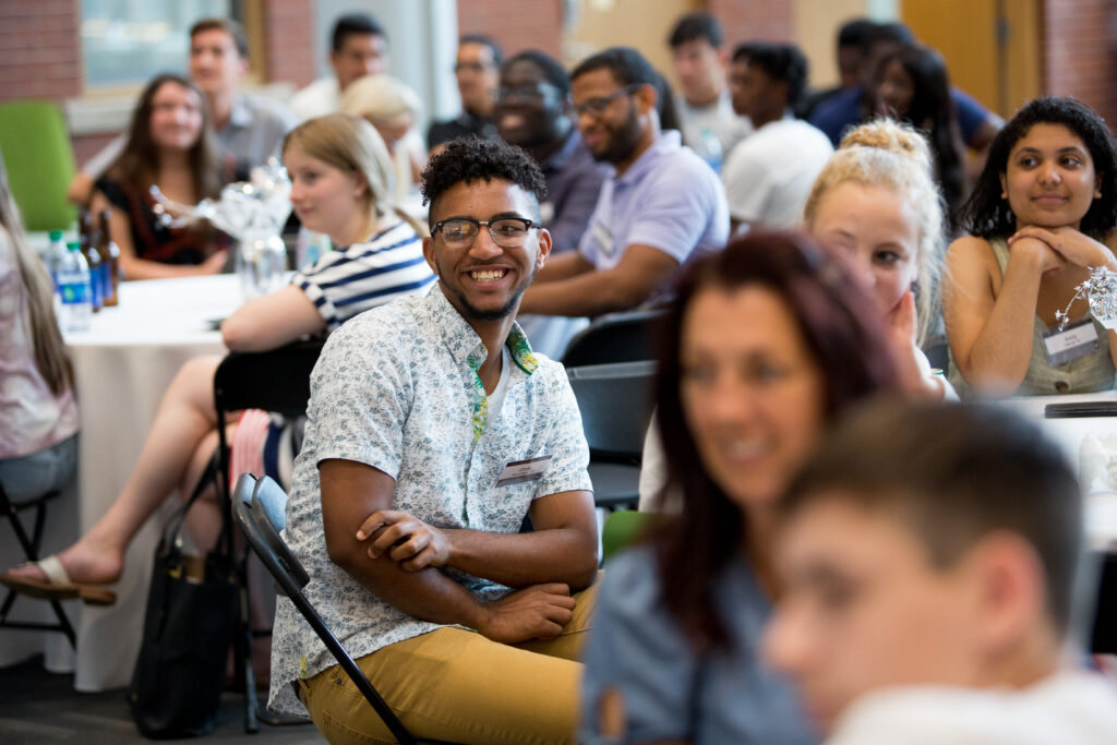 People at a lecture