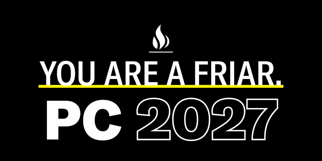 you are a friar. PC 2027