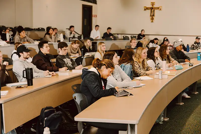 students in classroom