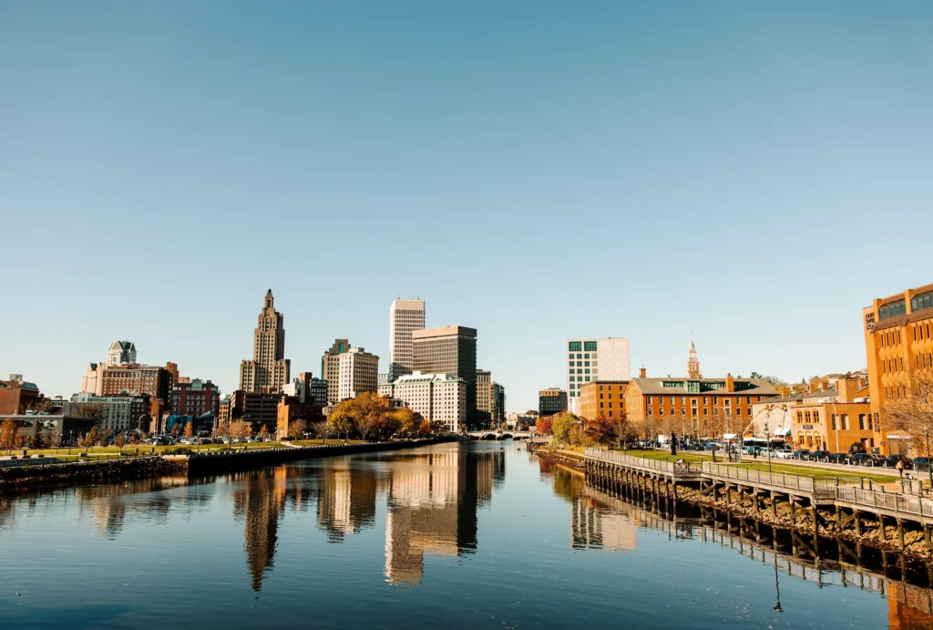 Providence, RI city skyline